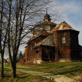 Цевків, стара церква Святого Дмитра ( 1842 р.). Фот. Я. Мазур, 2010 р.